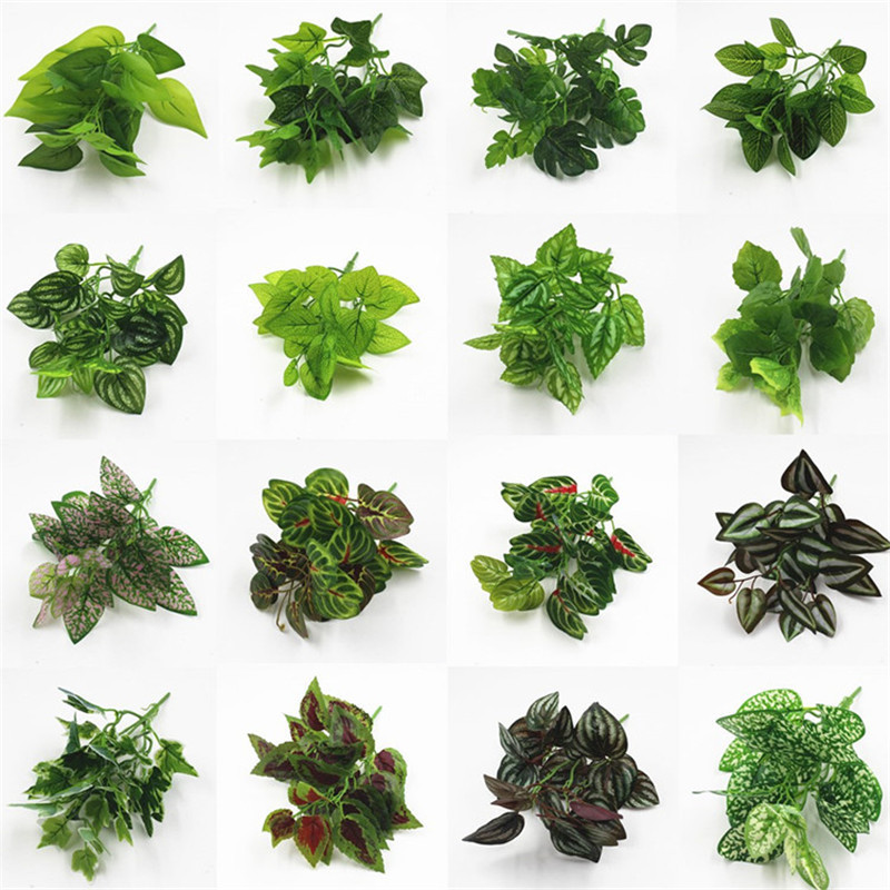 7 fork Artificial Plants Plastic Grass Turtle Leaves Wall Green Plant Accessories Party Wedding Decoration Potted Fake Flowers
7 fork Artificial Plants Plastic Grass Turtle Leaves Wall Green Plant Accessories Party Wedding Decoration Potted Fake Flowers