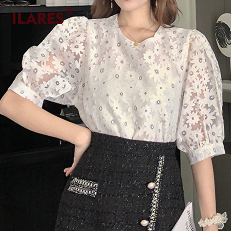 ILARES Blouse Women Plus Size Shirt Fashion Elegant Vintage Chiffon Embroidery Flower Shirts Women Clothes Blouse Tops For, Black
ILARES Blouse Women Plus Size Shirt Fashion Elegant Vintage Chiffon Embroidery Flower Shirts Women Clothes Blouse Tops For, Black