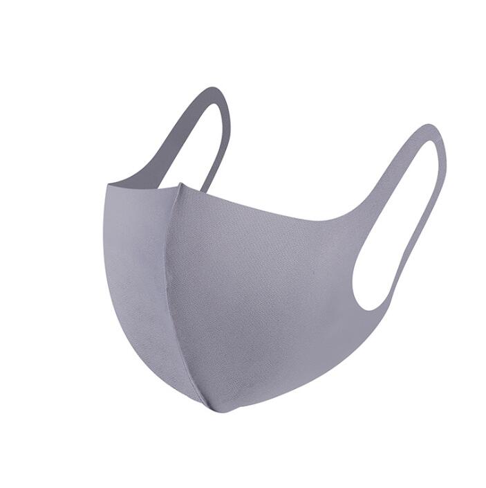 In Stock Anti Dust Face Mouth Cover PM2.5 Mask Respirator Dustproof Breathable Washable Reusable Ice Silk Cotton Masks Tools1