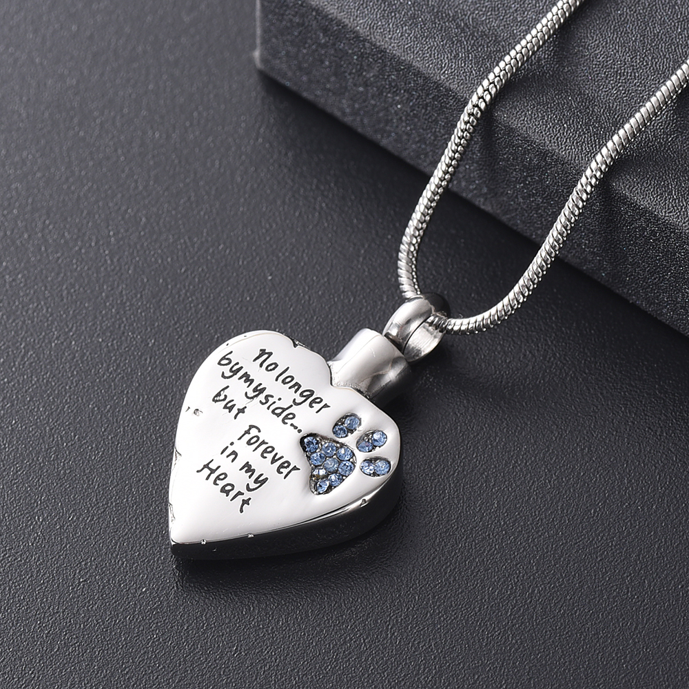 LKJ9981 Carved" No Long By My Side, But Forever In My Heart Cremation Necklace Hold Ashes For Pet Memorial Urn Jewelry Pendant
LKJ9981 Carved" No Long By My Side, But Forever In My Heart Cremation Necklace Hold Ashes For Pet Memorial Urn Jewelry Pendant