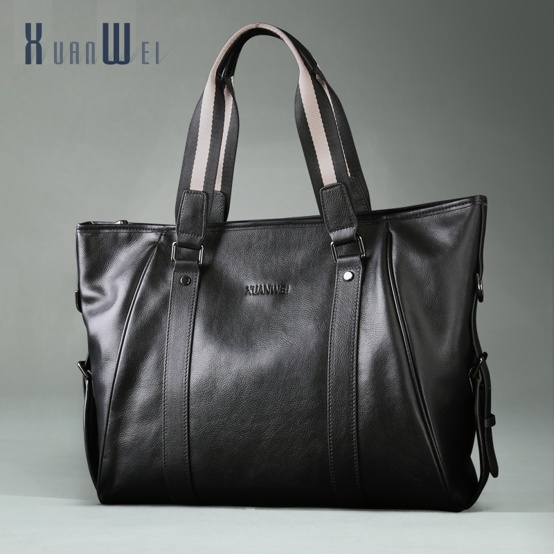 Men's Handbag Computer Bag High-end Leather Shoulder Messenger Bag Briefcase Business Genuine Leather Men's, Black large
Men's Handbag Computer Bag High-end Leather Shoulder Messenger Bag Briefcase Business Genuine Leather Men's, Black large