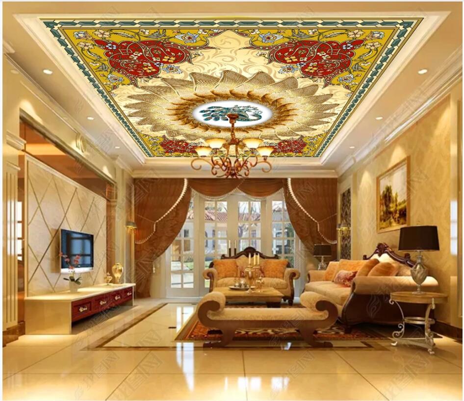 WDBH 3d ceiling mural wallpaper custom photo European peacock pattern living room home decor 3d wall murals wallpaper for walls 3 d, Non-woven
WDBH 3d ceiling mural wallpaper custom photo European peacock pattern living room home decor 3d wall murals wallpaper for walls 3 d, Non-woven