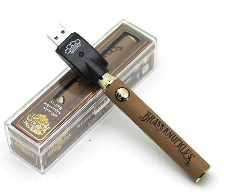 Brass Knuckles Vape Battery 650mAh Gold 900mAh Variable Voltage Adjustable E-Cigarette Battery Pen For 510 Thread Thick Oil Cartridge
Brass Knuckles Vape Battery 650mAh Gold 900mAh Variable Voltage Adjustable E-Cigarette Battery Pen For 510 Thread Thick Oil Cartridge