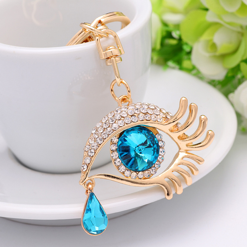White Butterfly Turtle Pendant Charm Rhinestone Crystal Purse Bag Keyring Key Chain Accessories Wedding Party Lover Friend Gift