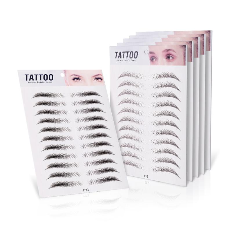 3D Eyebrow Sticker Bionic Brow Semi-Permanent Water Transfer Waterproof Tattoo Eye brow Embroidery Eyebrow Patch Makeup Tools
3D Eyebrow Sticker Bionic Brow Semi-Permanent Water Transfer Waterproof Tattoo Eye brow Embroidery Eyebrow Patch Makeup Tools