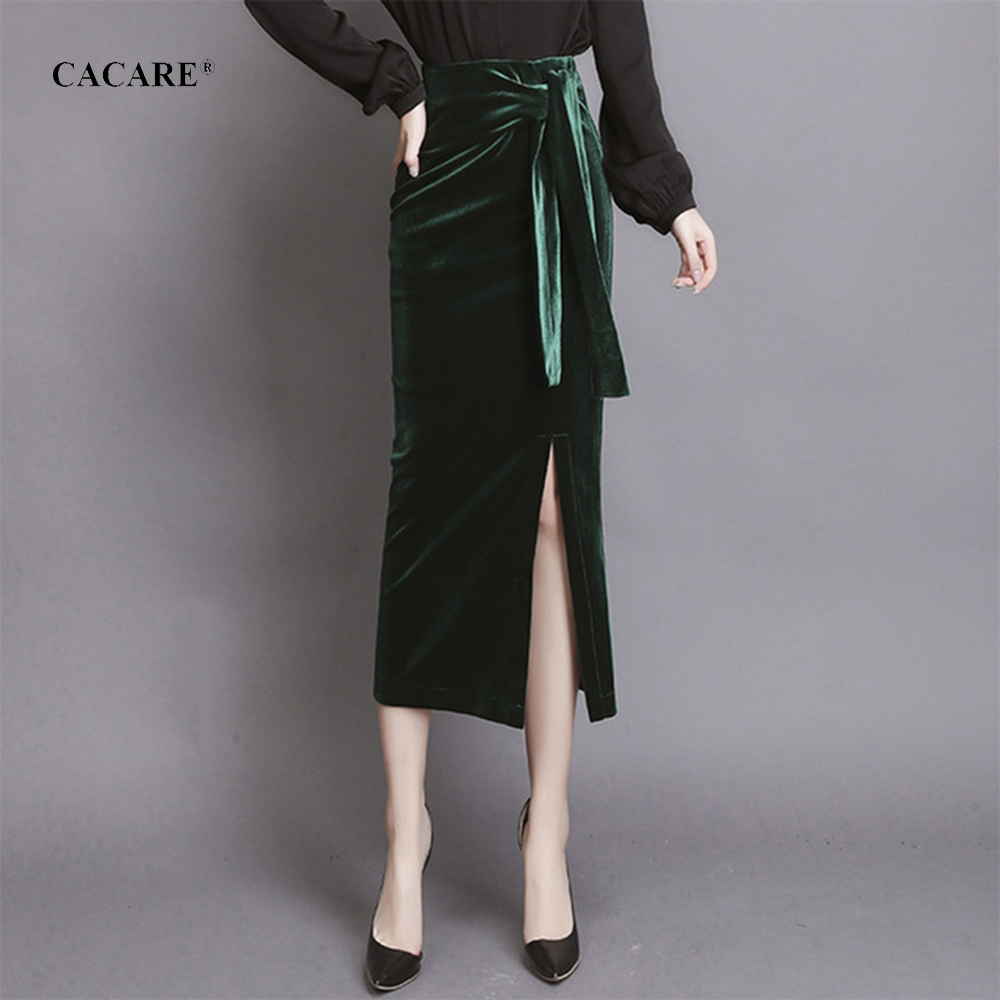 2020 Stretchy Velvet Fashion Skirt Pencil Skirt with Waist Belt Elegant Ladies Skirts F0071 High Waisted Split Hem Green -2XL, Skirt only
2020 Stretchy Velvet Fashion Skirt Pencil Skirt with Waist Belt Elegant Ladies Skirts F0071 High Waisted Split Hem Green -2XL, Skirt only