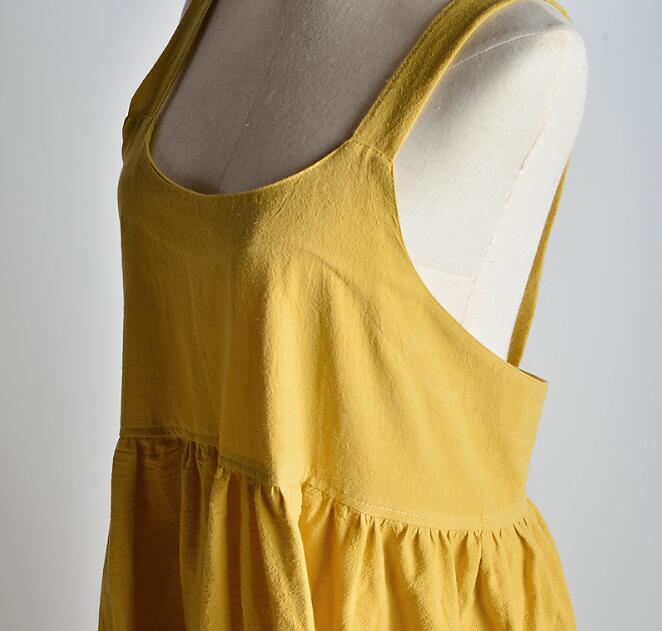 Cotton Skirt Apron Women Bib Apron Coffee shops and flower