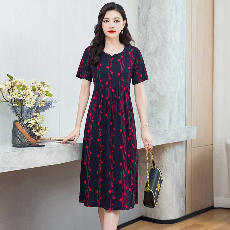 Women Summer Vintage Dress Robe Femme Short Sleeve Floral Print O-neck Big Swing Elegant Party Dress Plus Size Black vestidos11
Women Summer Vintage Dress Robe Femme Short Sleeve Floral Print O-neck Big Swing Elegant Party Dress Plus Size Black vestidos11
