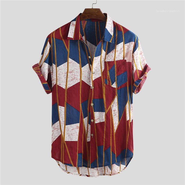Fashion Short Sleeved Loose Beach Vacation Style Male Shirt Mens Printed Pocket Casual Shirt Summer, White;black
Fashion Short Sleeved Loose Beach Vacation Style Male Shirt Mens Printed Pocket Casual Shirt Summer, White;black