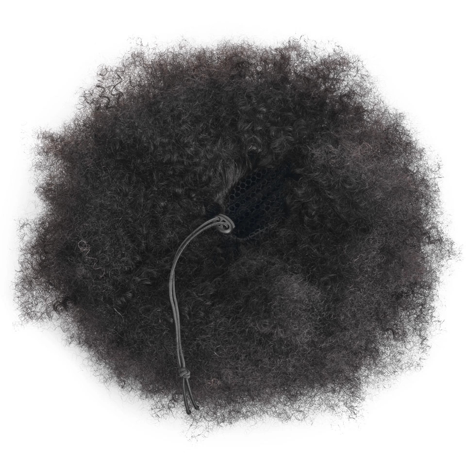 Natural ponytail hairstyle Low puff with safety pins added for creativity women clip in drawstring ponytail hairpiece 120g