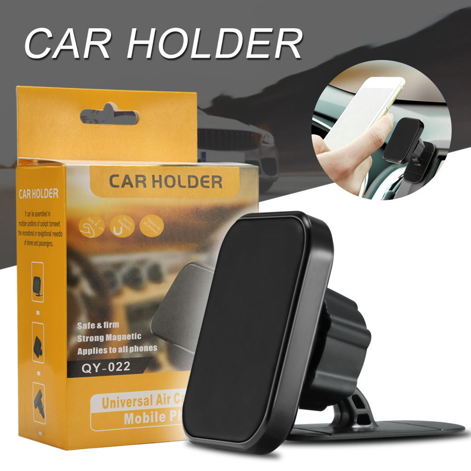 Magnetic Car Holder Strong Magnetic Stand Phone 360 Rotated Car Mount for Universal Cellphones with Box, Black
Magnetic Car Holder Strong Magnetic Stand Phone 360 Rotated Car Mount for Universal Cellphones with Box, Black