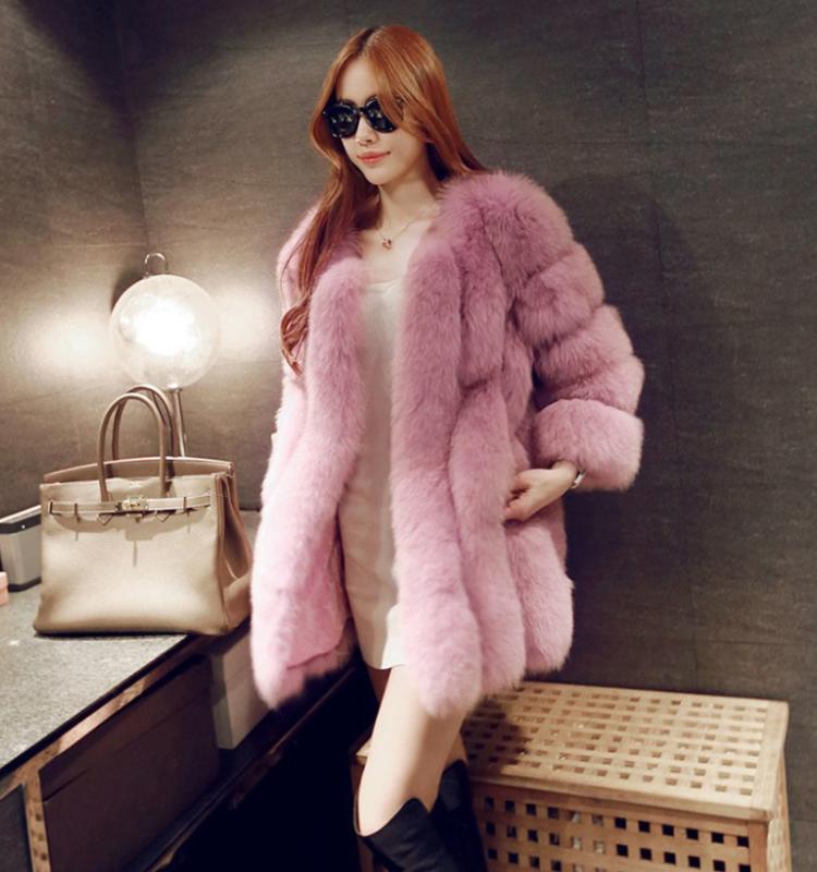 Women' Fur & Faux Fashion Women Winter Coat Elegant Thick Warm Outerwear Medium-Long Fake Jacket -3XL For Girl Female, Red
Women' Fur & Faux Fashion Women Winter Coat Elegant Thick Warm Outerwear Medium-Long Fake Jacket -3XL For Girl Female, Red