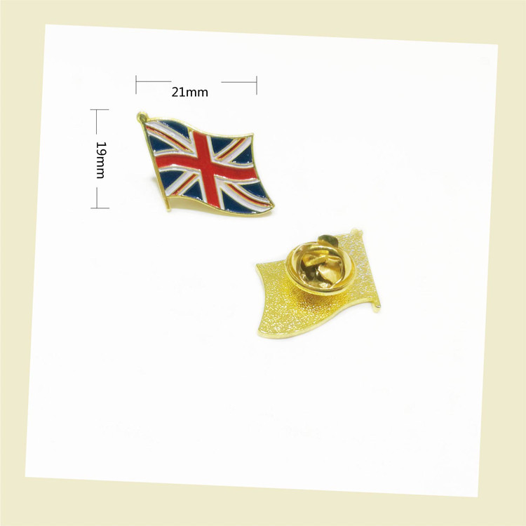 100pcs/lot wholesale USA Flag Badge Brooches Lapel Pin Country Badges Enamel PinsFashion Jewelry Brooches Suit Accessories Men Pins Metal