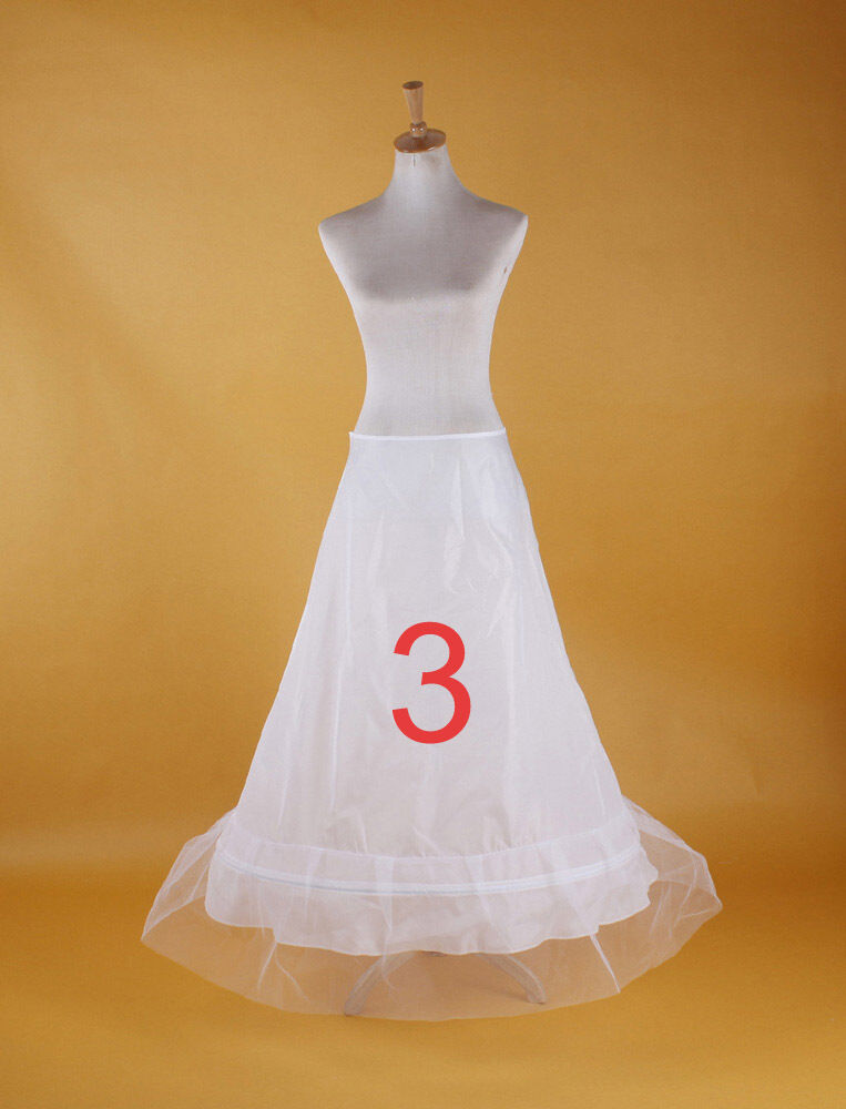 Wedding Petticoat Bridal Hoop Crinoline Prom Underskirt Fancy Skirt Slip
