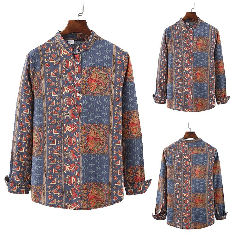 2019 Shivering Man Leisure Time Will Code Length Sleeve Shirt Self-cultivation Shirt, Px23
2019 Shivering Man Leisure Time Will Code Length Sleeve Shirt Self-cultivation Shirt, Px23