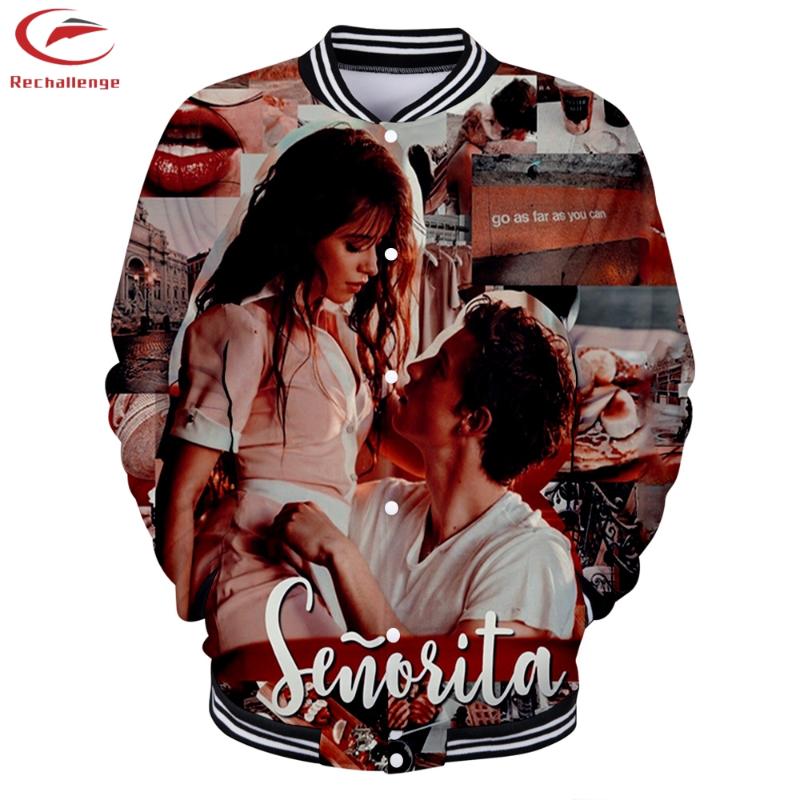 Shawn Mendes Senorita Baseball Jacket Men's New 3D Casual Baseball Jacket Trend 2019 Men's Fashion Hip Hop, Beige
Shawn Mendes Senorita Baseball Jacket Men's New 3D Casual Baseball Jacket Trend 2019 Men's Fashion Hip Hop, Beige