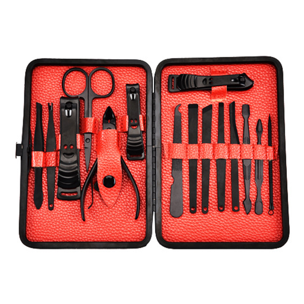 15pcs Stainless Steel Nail Clipper Cutter Scissors Grooming Kit Tweezers Pedicure Manicure Art Tools
15pcs Stainless Steel Nail Clipper Cutter Scissors Grooming Kit Tweezers Pedicure Manicure Art Tools