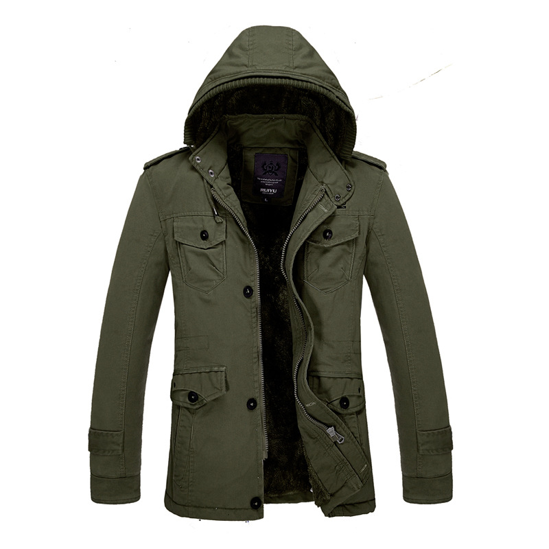 Winter jacket men outwear fleece thick warm cotton down coat waterproof windproof parka men brand clothing, Black
Winter jacket men outwear fleece thick warm cotton down coat waterproof windproof parka men brand clothing, Black