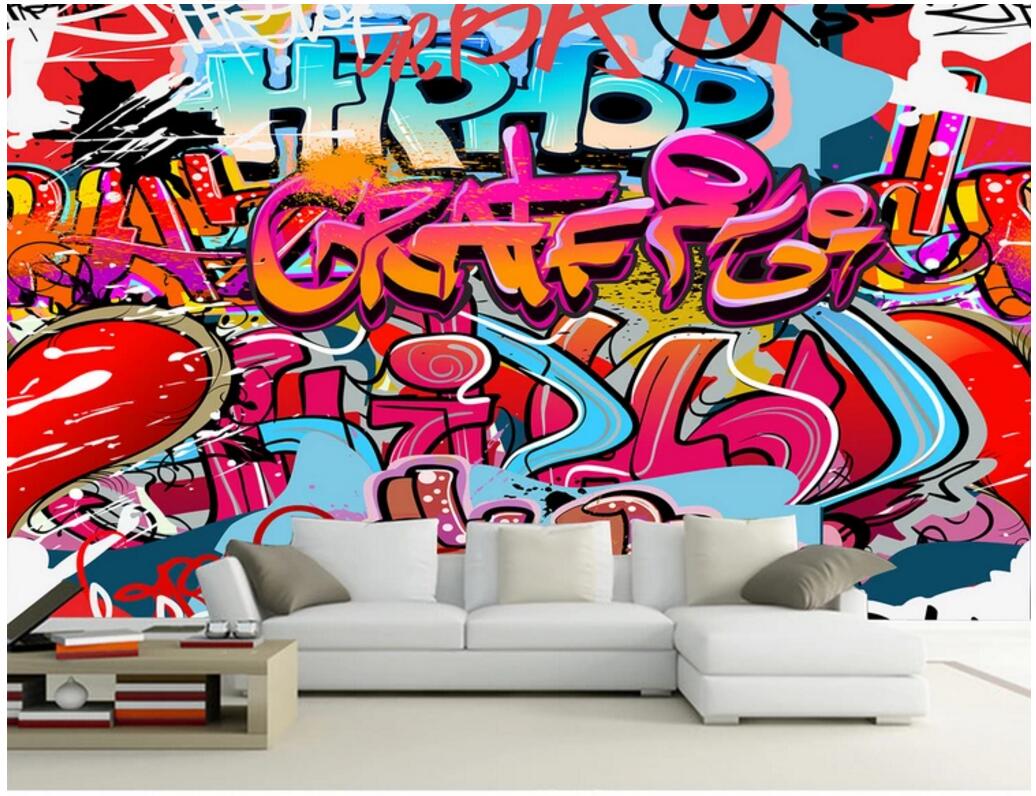 WDBH custom photo 3d wallpaper Colorful street graffiti bar KTV background living room home decor 3d wall murals wallpaper for walls 3 d, Non-woven
WDBH custom photo 3d wallpaper Colorful street graffiti bar KTV background living room home decor 3d wall murals wallpaper for walls 3 d, Non-woven