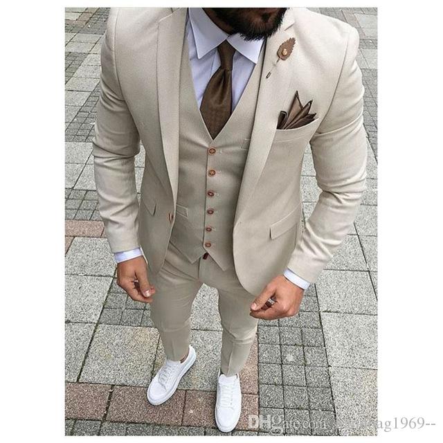 High Quality One Button Groom Tuxedos Notch Lapel Groomsmen Best Man Mens Wedding Suits (Jacket+Pants+Vest+Tie) D:156, Same as image
High Quality One Button Groom Tuxedos Notch Lapel Groomsmen Best Man Mens Wedding Suits (Jacket+Pants+Vest+Tie) D:156, Same as image