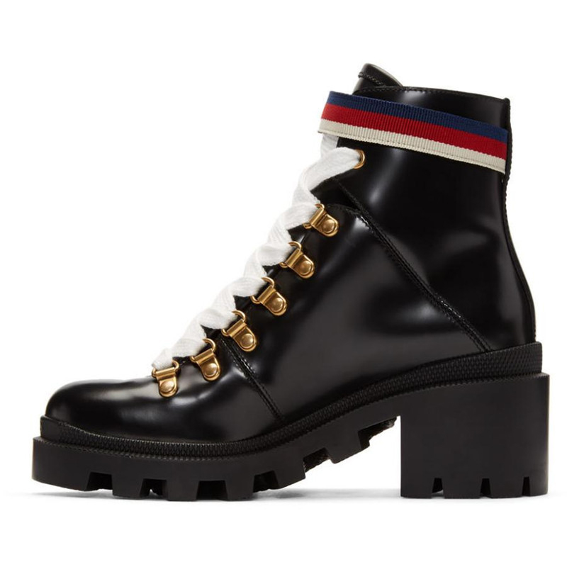 Winter Women Motorcycle Boots Thick Heels Botas Mujer Buckles White Lace-Up Genuine Leather Casual Snow Boots, Black
Winter Women Motorcycle Boots Thick Heels Botas Mujer Buckles White Lace-Up Genuine Leather Casual Snow Boots, Black