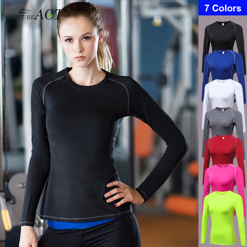 Women Yoga Gym Quick Dry Compression Tights Wear Fitness Exercise Training Wicking Sports Workout Athletic Long Sleeve T Shirts, Black
Women Yoga Gym Quick Dry Compression Tights Wear Fitness Exercise Training Wicking Sports Workout Athletic Long Sleeve T Shirts, Black