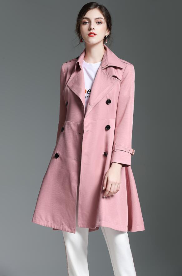 New arrival! women fashion double breasted long dress trench coat/high quality branded design slim fit trench for women size S-XXL B89146, Khaki
New arrival! women fashion double breasted long dress trench coat/high quality branded design slim fit trench for women size S-XXL B89146, Khaki