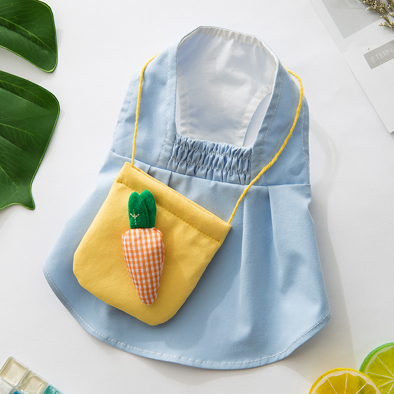 Summer Dog Skirt Princess Style Dress Clothes for Small Dog Spring and Summer Breathable and Comfortable Pet Dress, Blue
Summer Dog Skirt Princess Style Dress Clothes for Small Dog Spring and Summer Breathable and Comfortable Pet Dress, Blue