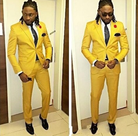 Latest Fashion Yellow Men Suits Slim Fit One Button Formal Tailor Made Groom Prom Tuxedo Blazer (Jacket+Pants) Wedding Party Suits For Men
Latest Fashion Yellow Men Suits Slim Fit One Button Formal Tailor Made Groom Prom Tuxedo Blazer (Jacket+Pants) Wedding Party Suits For Men