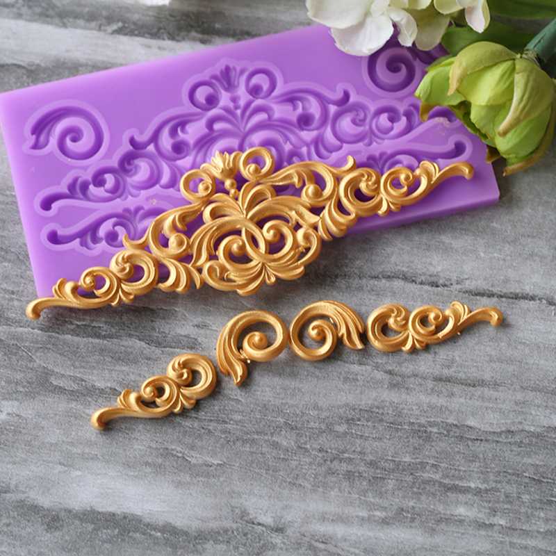 Yueyue Sugarcraft 1 piece Border silicone mold fondant mold cake decorating tools chocolate gumpaste -SM-134 
Yueyue Sugarcraft 1 piece Border silicone mold fondant mold cake decorating tools chocolate gumpaste -SM-134