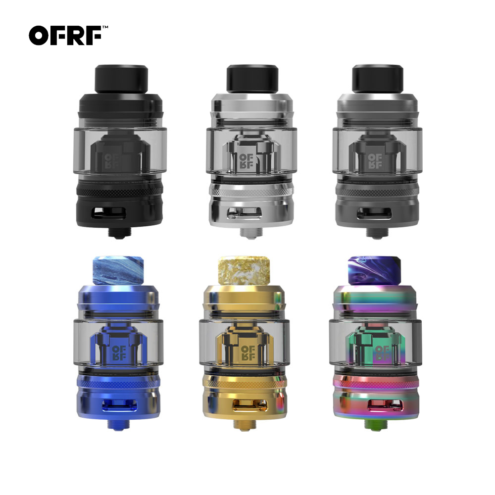 Authentic OFRF NexMESH Sub-Ohm Tank 4ml Large Oil Capacity A1 And 316L Mesh Coils Double Cotton Design And Dual Vapor Compression System
Authentic OFRF NexMESH Sub-Ohm Tank 4ml Large Oil Capacity A1 And 316L Mesh Coils Double Cotton Design And Dual Vapor Compression System