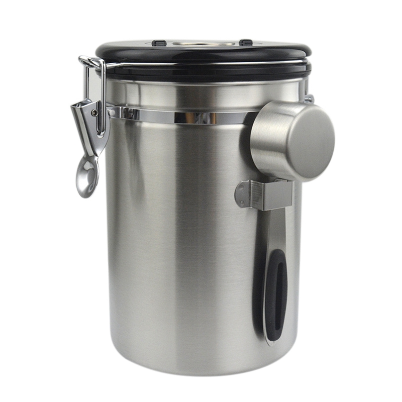 Airtight Coffee Canister Set,1800 Ml Large Stainless Steel & Coffee Storage Beans
Airtight Coffee Canister Set,1800 Ml Large Stainless Steel & Coffee Storage Beans