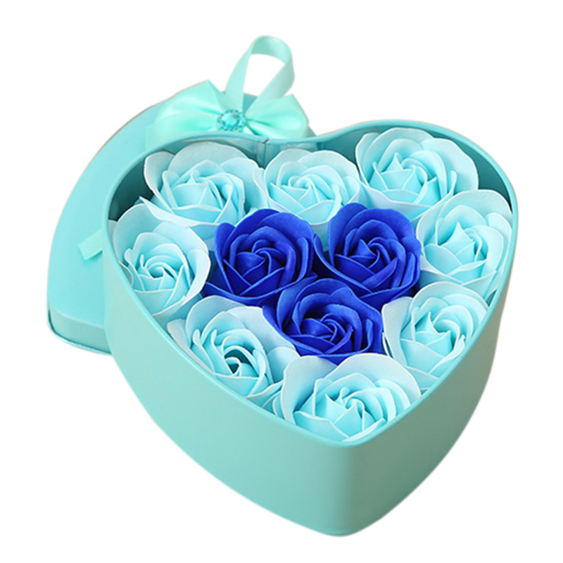 New-11Pcs/Box Artificial Flowers Rose Soap Flower Heart Shape Diy Wedding Decoration For Souvenir Valentines Day Gifts Flore-Blu
New-11Pcs/Box Artificial Flowers Rose Soap Flower Heart Shape Diy Wedding Decoration For Souvenir Valentines Day Gifts Flore-Blu