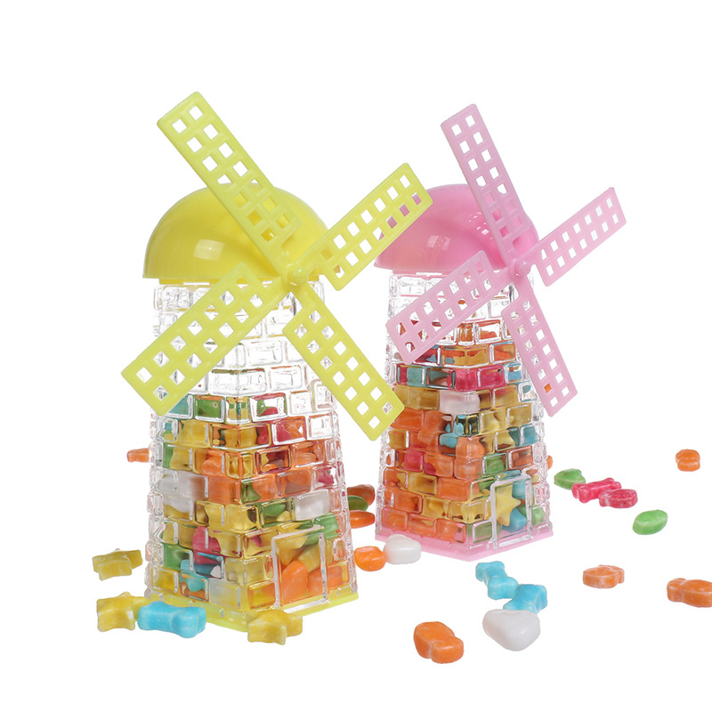 12PCS Creative Windmill Shaped Candy Box Plastic Transparent Candy Container Wedding Supplies
12PCS Creative Windmill Shaped Candy Box Plastic Transparent Candy Container Wedding Supplies