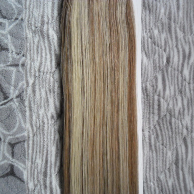 Straight Tape in Extensions Human Hair 100% Real Remy Hair Blonde 100G 40Pcs 10 to 24 Inch Tape in Haar Extension Skin Weft 100% Human Hair