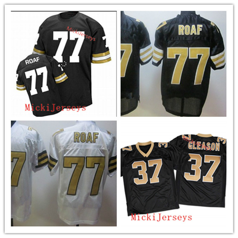 Mens NCAA New Orleans 37 Steve Gleason Vintage Football Jersey Stitched Black White #77 Willie Roaf Jersey -3XL, 77 willie roaf/white number
Mens NCAA New Orleans 37 Steve Gleason Vintage Football Jersey Stitched Black White #77 Willie Roaf Jersey -3XL, 77 willie roaf/white number