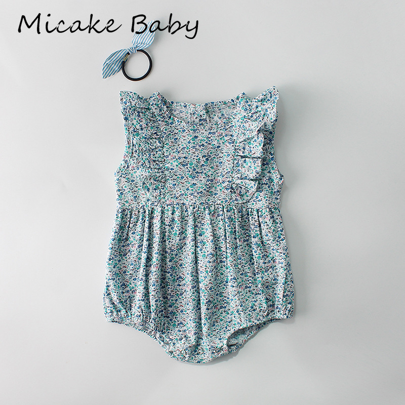 Baby Girls Small Floral Sleeveless Cotton Triangle Romper New Born Baby Jumpsuit Summer Clothes Children's Gifts Fashion
Baby Girls Small Floral Sleeveless Cotton Triangle Romper New Born Baby Jumpsuit Summer Clothes Children's Gifts Fashion