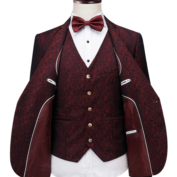 new suits with print brand bury ral designs mens paisley blazer slim fit suit jacket men wedding tuxedos