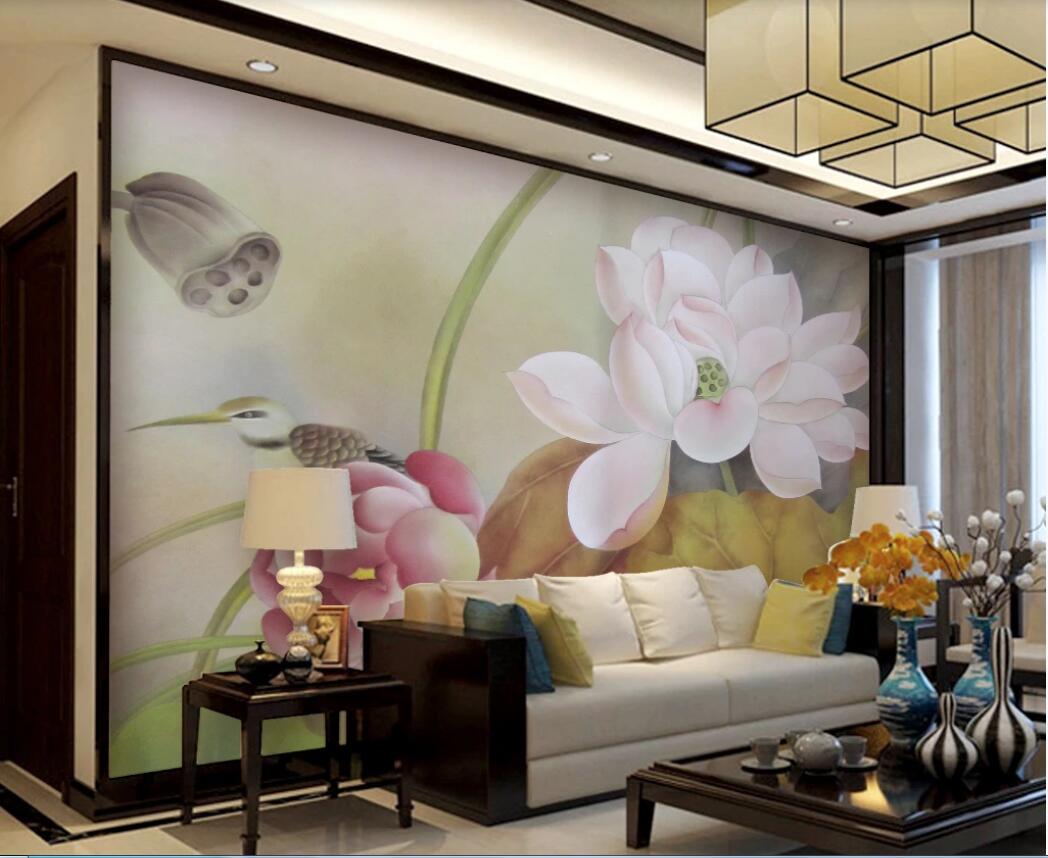 WDBH 3d wallpaer custom photo Artistic glass background wall Chinese meticulous flower bird lotus wallpaper for walls 3d, Non-woven
WDBH 3d wallpaer custom photo Artistic glass background wall Chinese meticulous flower bird lotus wallpaper for walls 3d, Non-woven