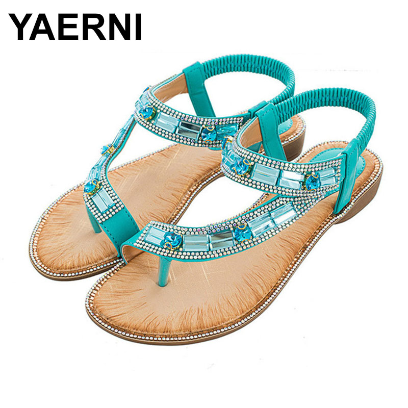 YAERNI Ladies Summer Shoes Bohemian Style Blue Red Fashion Sandals Women Lattice Stripe Beach Shoes Flat Sole Zapatos De Mujer, Apricot
YAERNI Ladies Summer Shoes Bohemian Style Blue Red Fashion Sandals Women Lattice Stripe Beach Shoes Flat Sole Zapatos De Mujer, Apricot