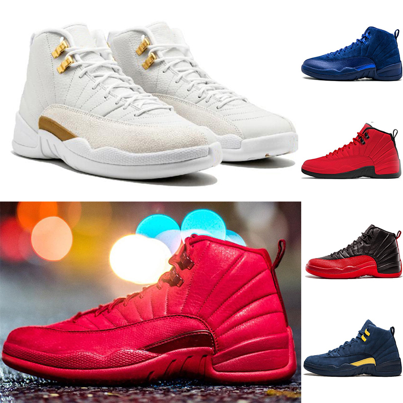 12s rush pink Gym red White Black Graduation Pack CP3 Mens basketball shoes XII Michigan Angry Bulls Taxi designer Sneakers Sports Trainers, French blue
12s rush pink Gym red White Black Graduation Pack CP3 Mens basketball shoes XII Michigan Angry Bulls Taxi designer Sneakers Sports Trainers, French blue