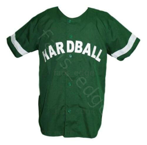 G-Baby Kekambas Hard Ball Movie Baseball Jersey Button Down Green Mens Stitched Jerseys Shirts Size S-XXXL Free Shipping 02
G-Baby Kekambas Hard Ball Movie Baseball Jersey Button Down Green Mens Stitched Jerseys Shirts Size S-XXXL Free Shipping 02