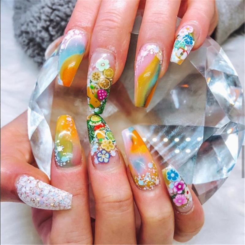 Nail Art Jewelry Fruit Piece Feather Mixed Soft Pottery Beauty Tools Patch 1000 Pieces Nails Accessories Sticker, 02
Nail Art Jewelry Fruit Piece Feather Mixed Soft Pottery Beauty Tools Patch 1000 Pieces Nails Accessories Sticker, 02