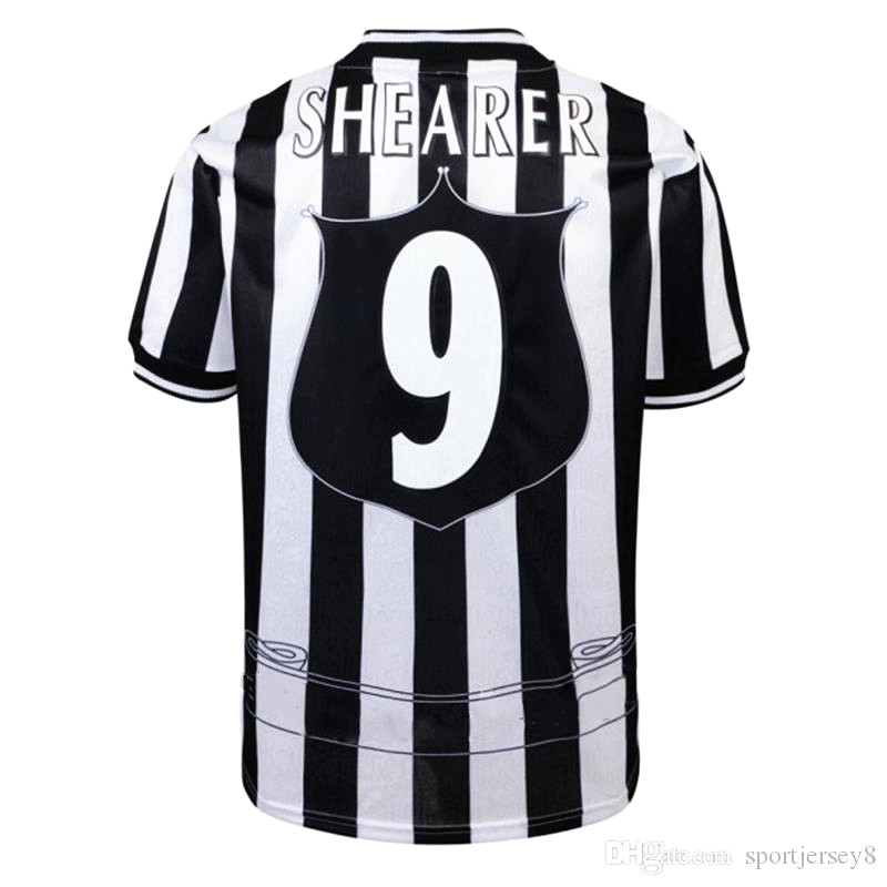 1997 1999 Retro Soccer Jerseys Geordie 97 98 99 #9 SHEARER Home Black White Football Shirts FC Classic Retro Short Sleeve Adult Uniforms, Black;yellow
1997 1999 Retro Soccer Jerseys Geordie 97 98 99 #9 SHEARER Home Black White Football Shirts FC Classic Retro Short Sleeve Adult Uniforms, Black;yellow