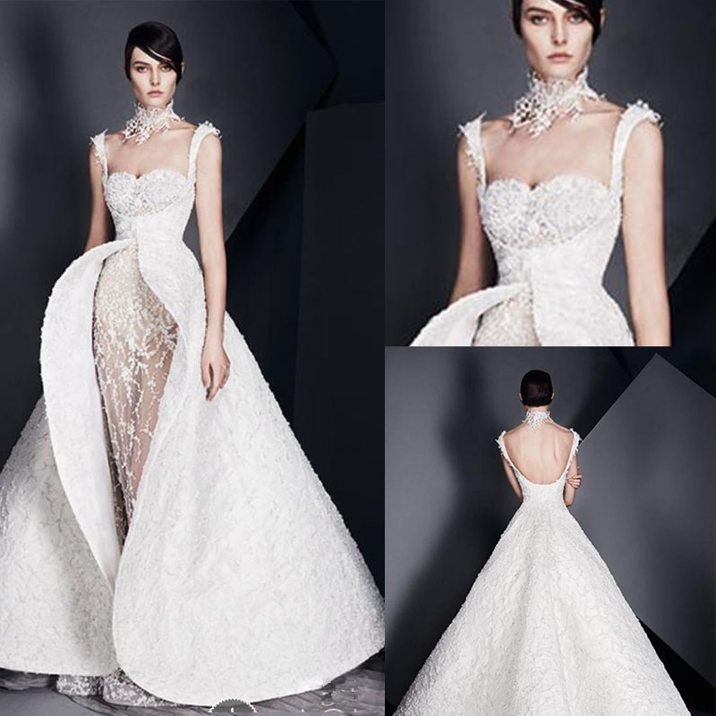New Design White Applique Formal Evening Gown Sheer Tulle Lace Mermaid Prom Dress Spaghetti Detachable Scoop Back Reception Dress, Gold
New Design White Applique Formal Evening Gown Sheer Tulle Lace Mermaid Prom Dress Spaghetti Detachable Scoop Back Reception Dress, Gold