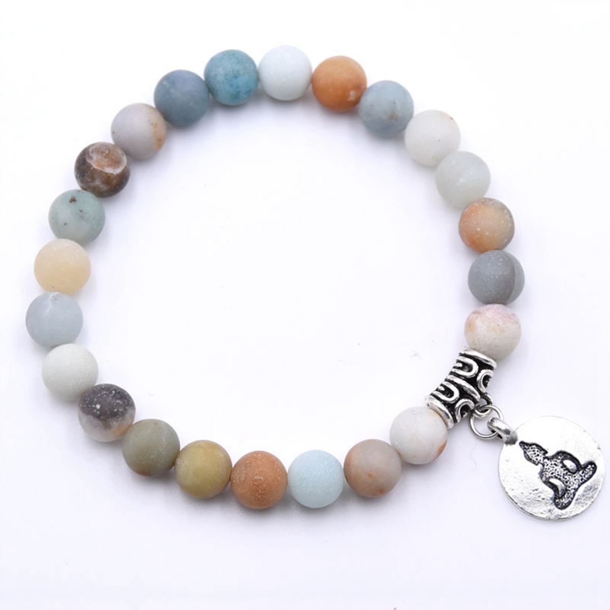 Real Lava Rock Bracelet Ladies Essential Oil Aromatherapy Ideal Stress and Anxiety Buddha Bracelet Meditation Yoga Jewelry
