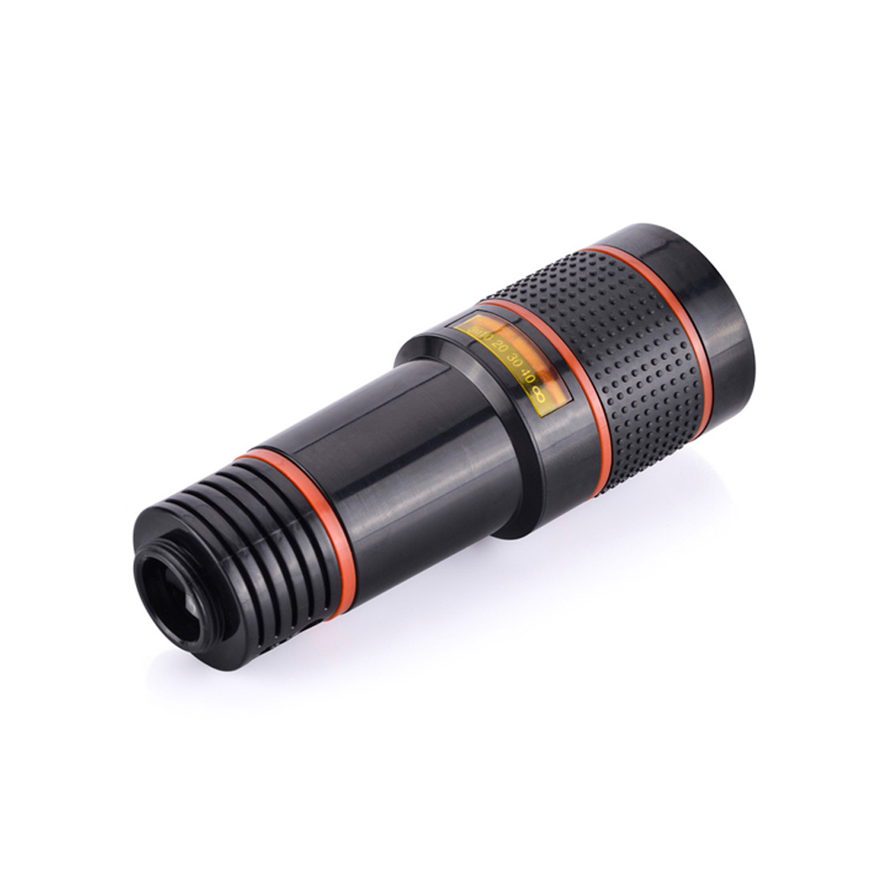 Universal Clip 8X 12X Zoom Cell Phone Telescope Lens Telepo External Smartphone Camera Lens For iPhone Samsung Huawei PDA439708695