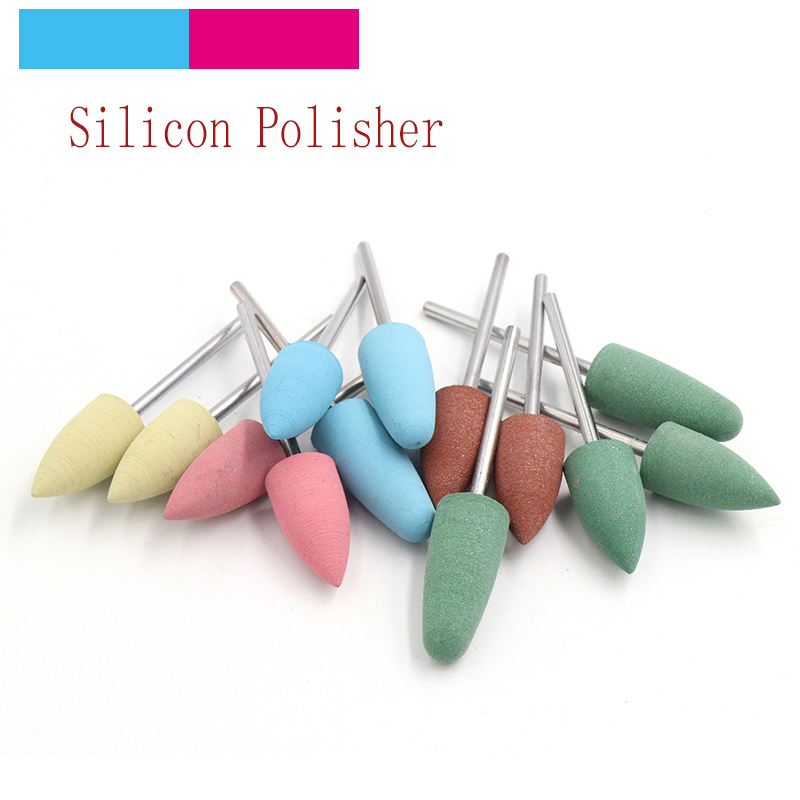 10pcs 2.35mm Shank Silicone Nail Art Polisher Grinding Heads Rubber Silicon Head Electric Grinding Drill Bits Machine Accessory
10pcs 2.35mm Shank Silicone Nail Art Polisher Grinding Heads Rubber Silicon Head Electric Grinding Drill Bits Machine Accessory