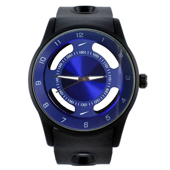 Fashion Brand LOGO women men's Hollow style Silicone band quartz wrist watch N06, Black red
Fashion Brand LOGO women men's Hollow style Silicone band quartz wrist watch N06, Black red