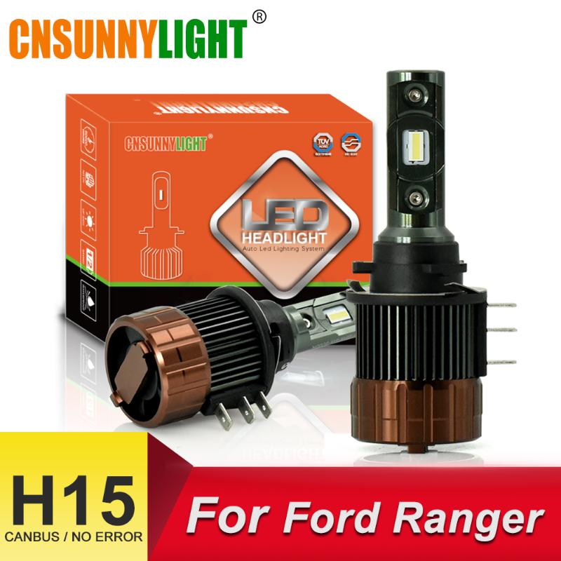 CNSUNNYLIGHT No Flickering Car LED H15 Headlight Bulb CANBUS 12000Lm White 6000K Day Running Lights DRLs Replace For Ranger
CNSUNNYLIGHT No Flickering Car LED H15 Headlight Bulb CANBUS 12000Lm White 6000K Day Running Lights DRLs Replace For Ranger